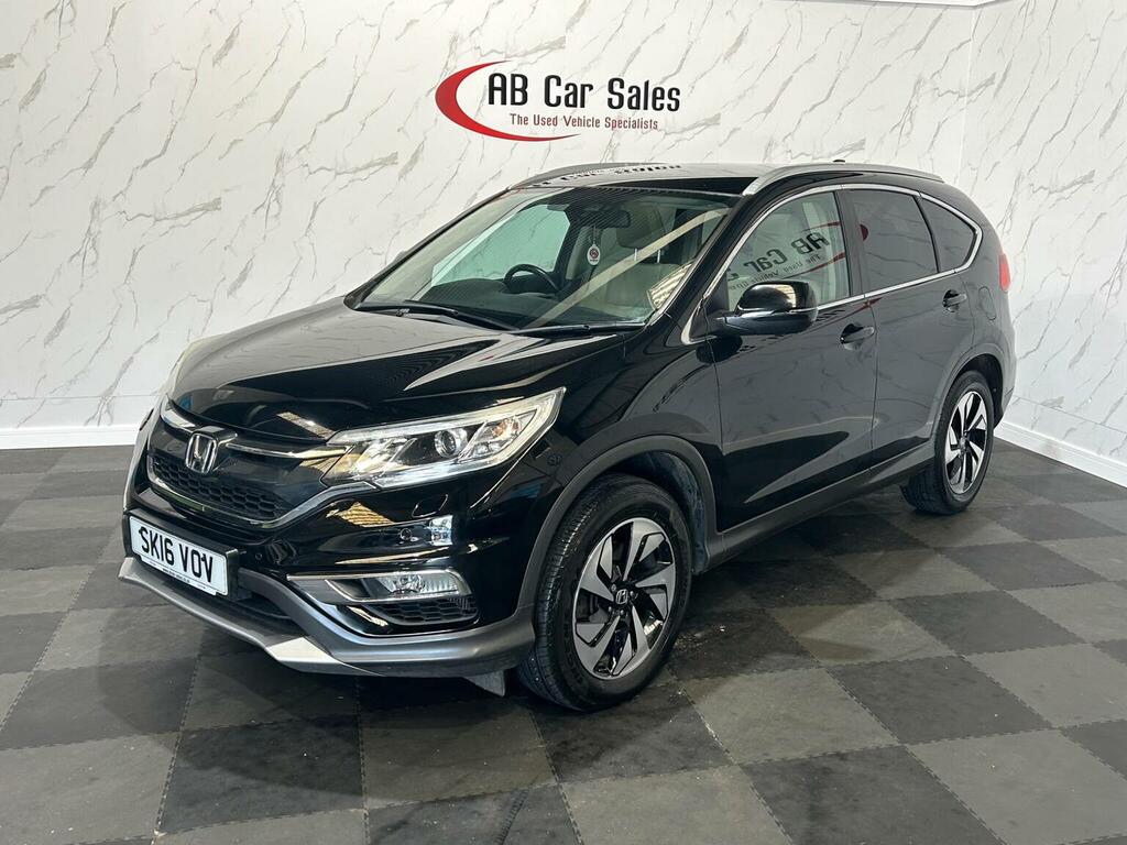 Honda Cr-V 1.6 I-dtec Ex 4Wd Euro 6 Ss SK16VOV Black #5