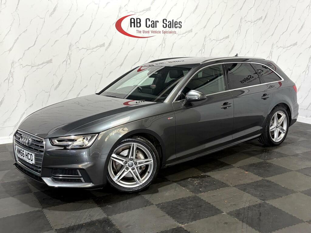 Audi A4 Avant 2.0 Tdi S Line S Tronic Quattro Euro 6 Ss Grey