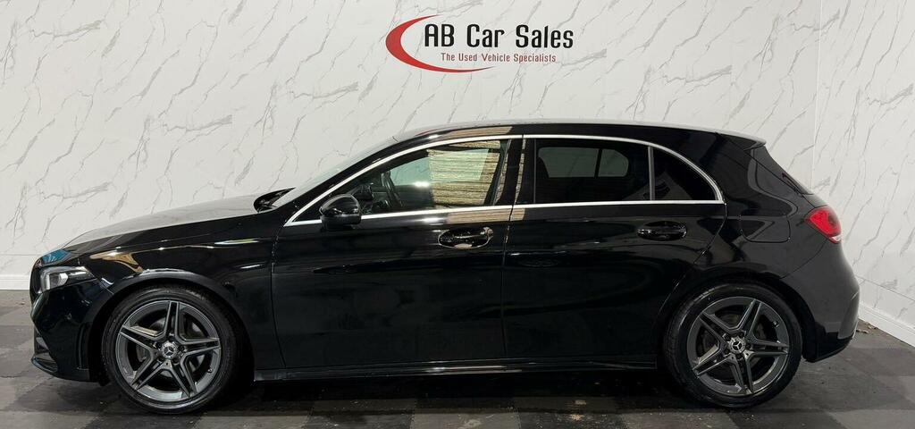 Mercedes-Benz A Class 1.5 A180d Amg Line Executive 7G-dct Euro 6 Ss DH19GXG Black #4