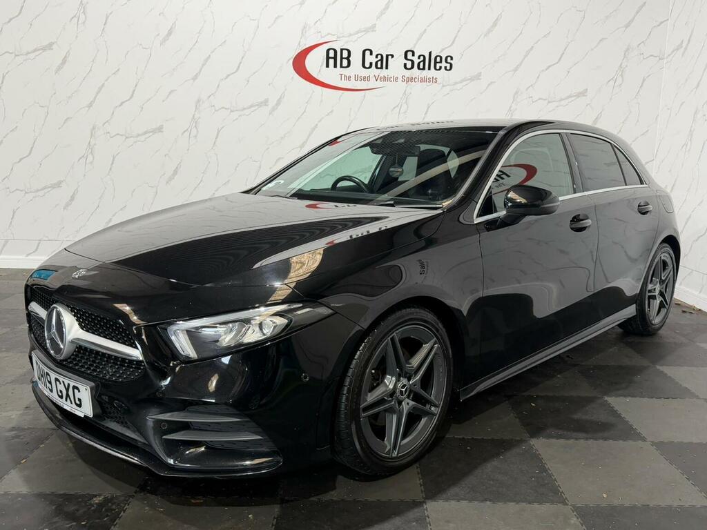 Mercedes-Benz A Class 1.5 A180d Amg Line Executive 7G-dct Euro 6 Ss DH19GXG Black #5
