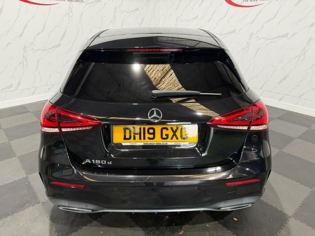 Mercedes-Benz A Class 1.5 A180d Amg Line Executive 7G-dct Euro 6 Ss DH19GXG Black #3