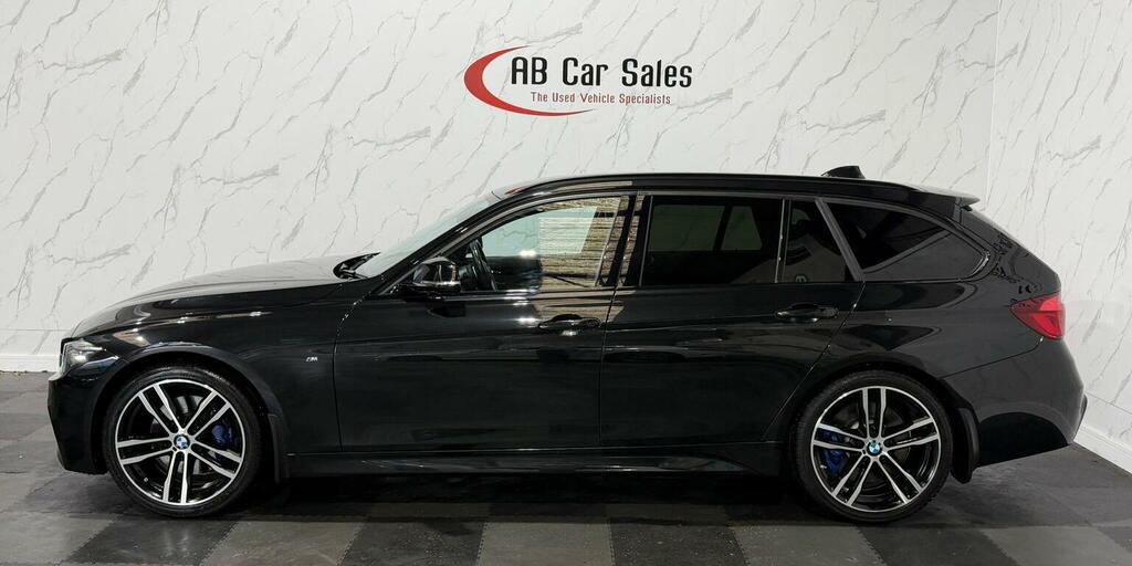 BMW 3 Series 2.0 320D M Sport Shadow Edition Touring Euro SP68HXT Black #4