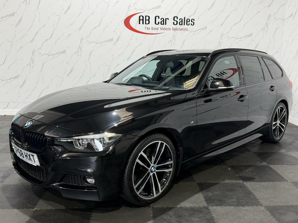 BMW 3 Series 2.0 320D M Sport Shadow Edition Touring Euro SP68HXT Black #6
