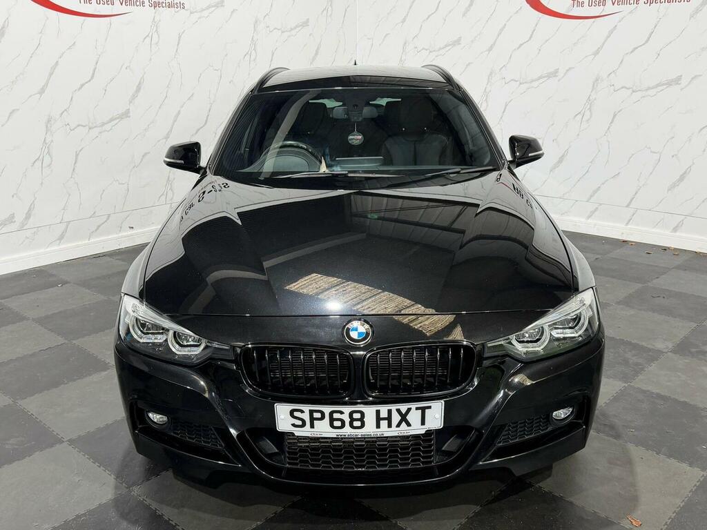 BMW 3 Series 2.0 320D M Sport Shadow Edition Touring Euro SP68HXT Black #2