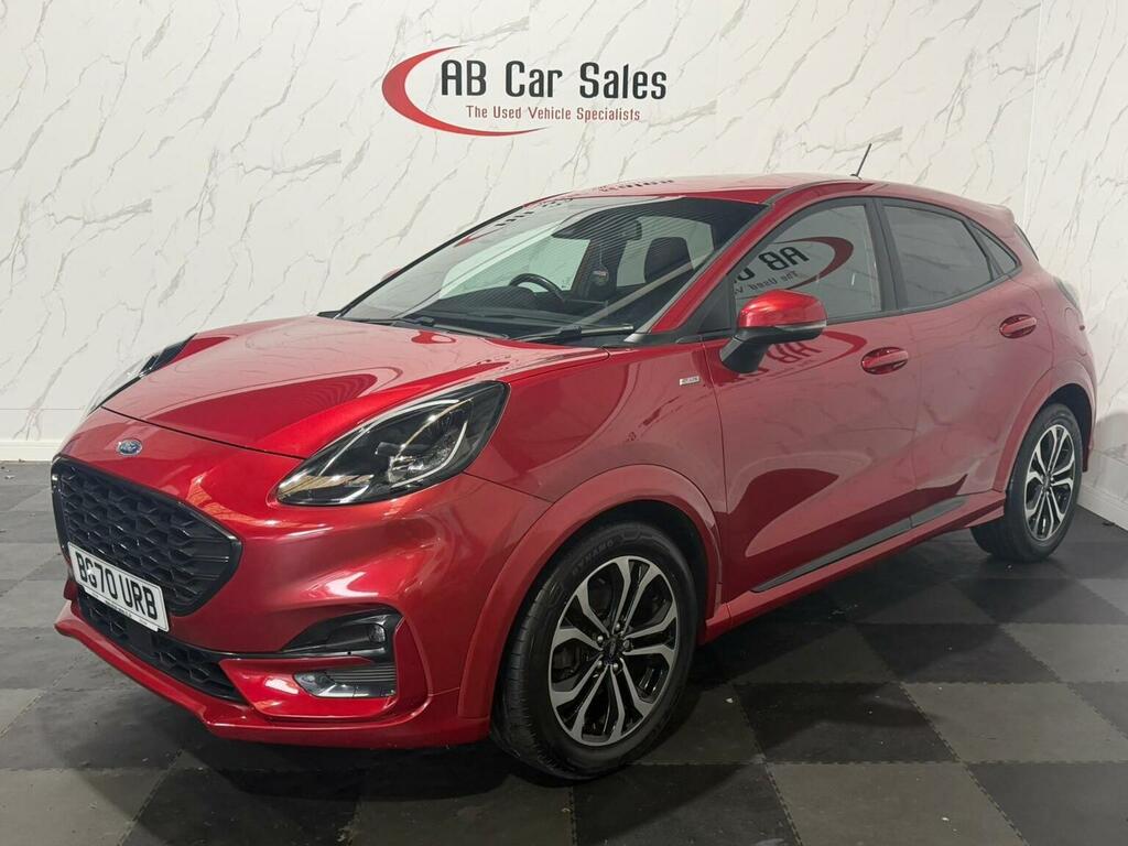 Ford Puma 1.0T Ecoboost Mhev St-line Euro 6 Ss BG70URB Red #6