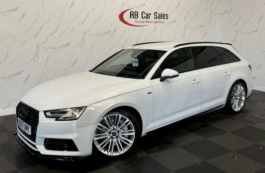 Audi A4 Avant 3.0 Tdi V6 S Line Tiptronic Quattro Euro 6 Ss 5 White