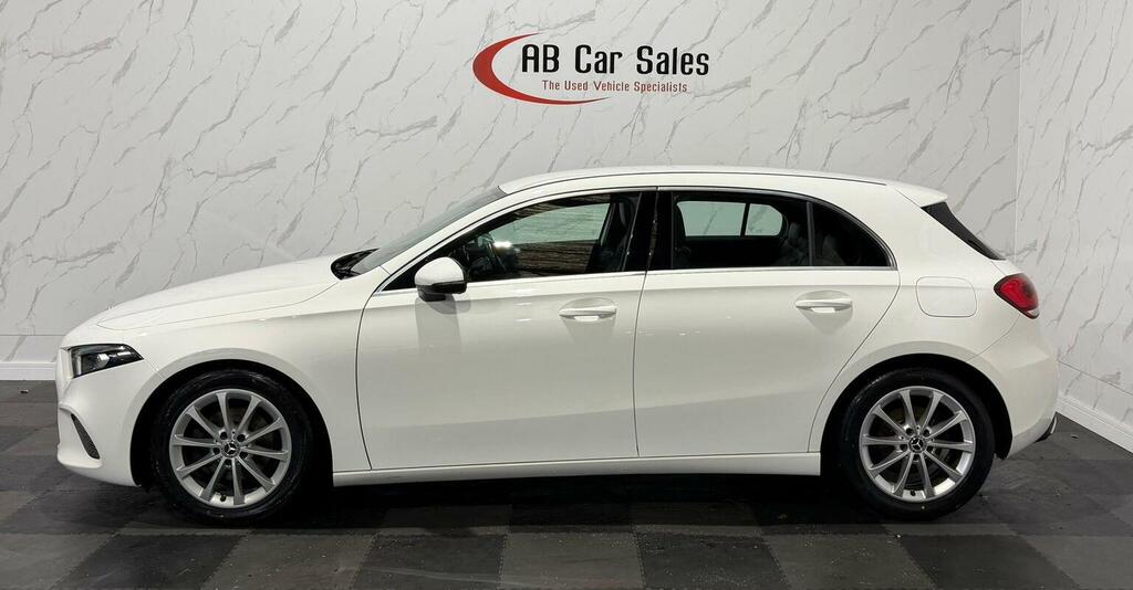 Mercedes-Benz A Class 1.5 A180d Sport 7G-dct Euro 6 Ss WF19DBY White #6
