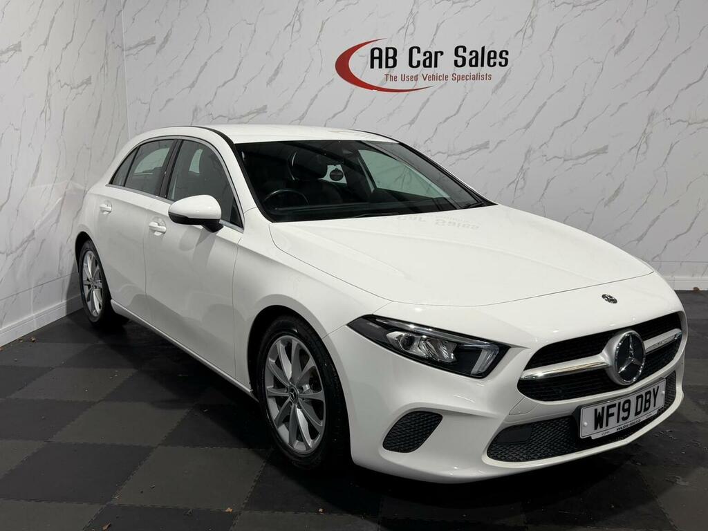 Mercedes-Benz A Class 1.5 A180d Sport 7G-dct Euro 6 Ss WF19DBY White #5
