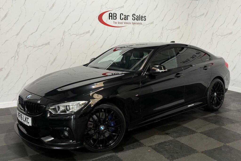 BMW 4 Series Gran Coupe 3.0 435D M Sport Xdrive Euro 6 Ss Black