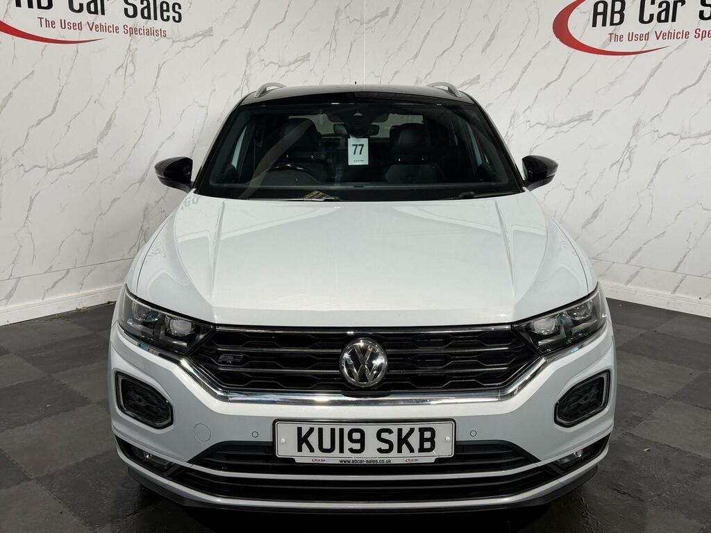 Volkswagen T-Roc 1.6 Tdi R-line Euro 6 Ss Silver #2