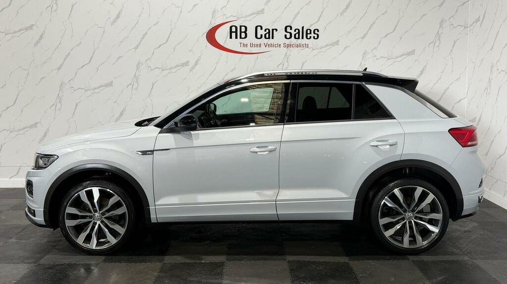 Volkswagen T-Roc 1.6 Tdi R-line Euro 6 Ss Silver #4