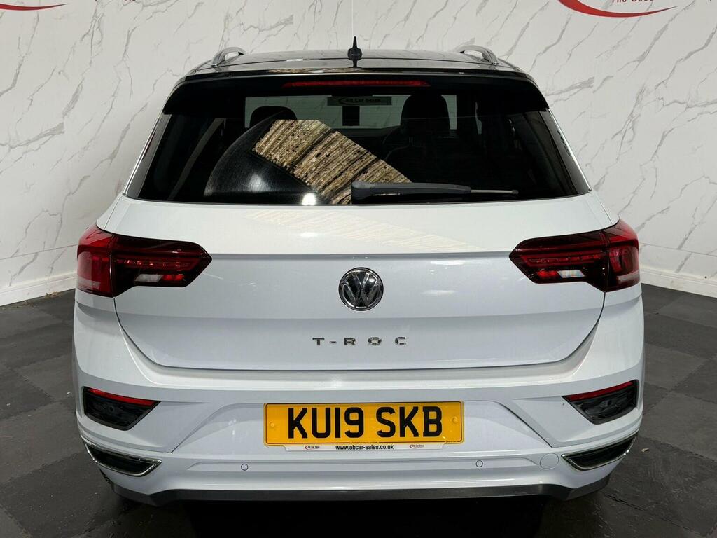 Volkswagen T-Roc 1.6 Tdi R-line Euro 6 Ss Silver #3