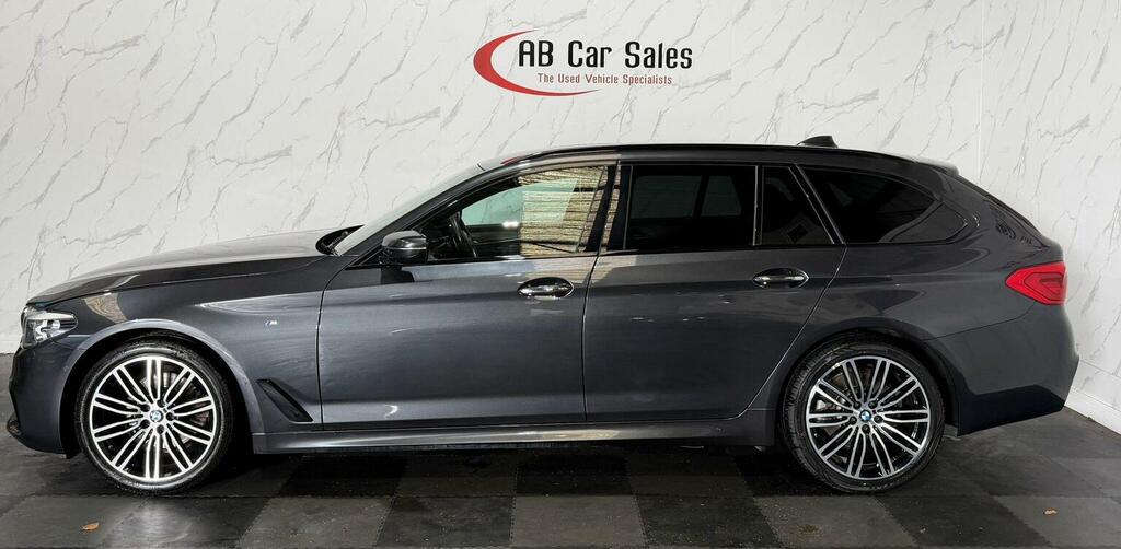 BMW 5 Series 2.0 520D M Sport Touring Euro 6 Ss Grey #4