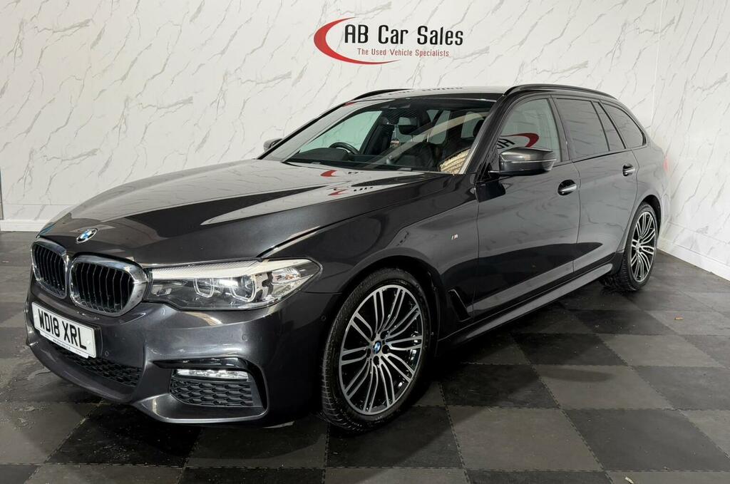 BMW 5 Series 2.0 520D M Sport Touring Euro 6 Ss WD18XRL Grey #5