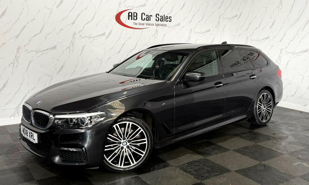 BMW 5 Series 2.0 520D M Sport Touring Euro 6 Ss WD18XRL Grey