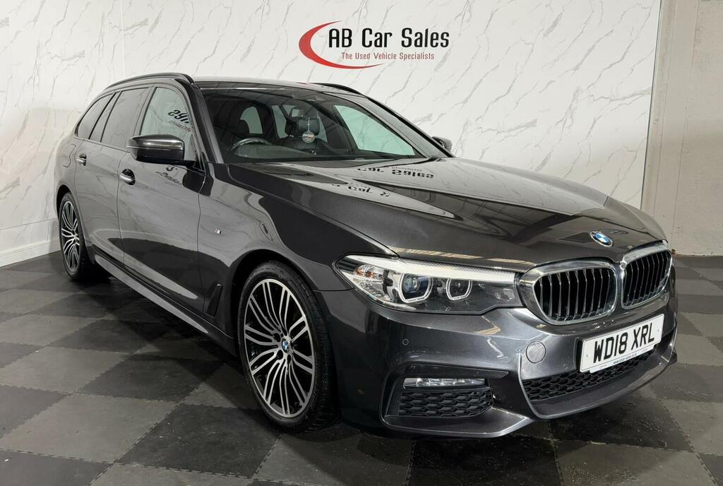 BMW 5 Series 2.0 520D M Sport Touring Euro 6 Ss Grey #6