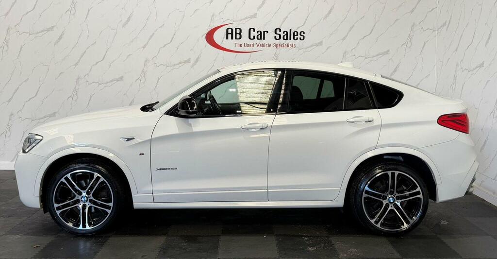 BMW X4 3.0 35D M Sport Xdrive Euro 6 Ss CK18AHU White #4