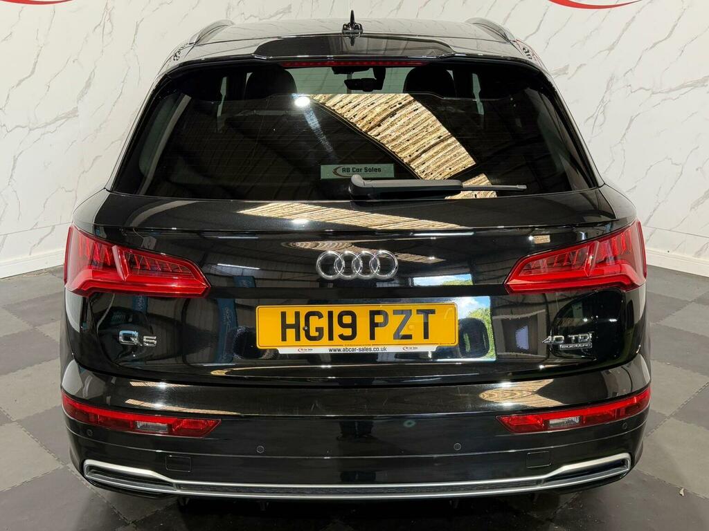Audi Q5 2.0 Tdi 40 S Line S Tronic Quattro Euro 6 Ss HG19PZT Black #3