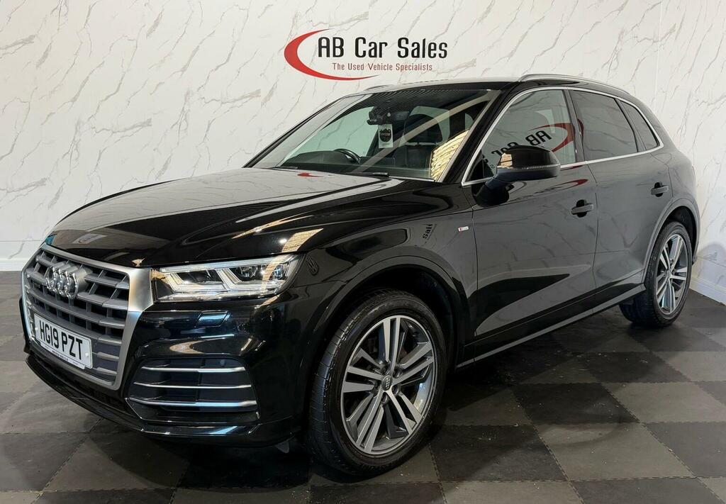 Audi Q5 2.0 Tdi 40 S Line S Tronic Quattro Euro 6 Ss Black #6