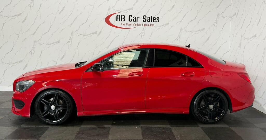 Mercedes-Benz CLA Class 1.6 Cla180 Amg Sport Coupe 7G-dct Euro 6 Ss Red #4