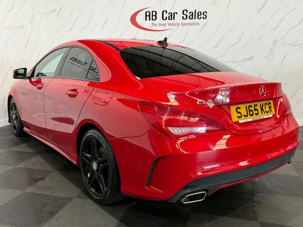 Mercedes-Benz CLA Class Saloon Red #8
