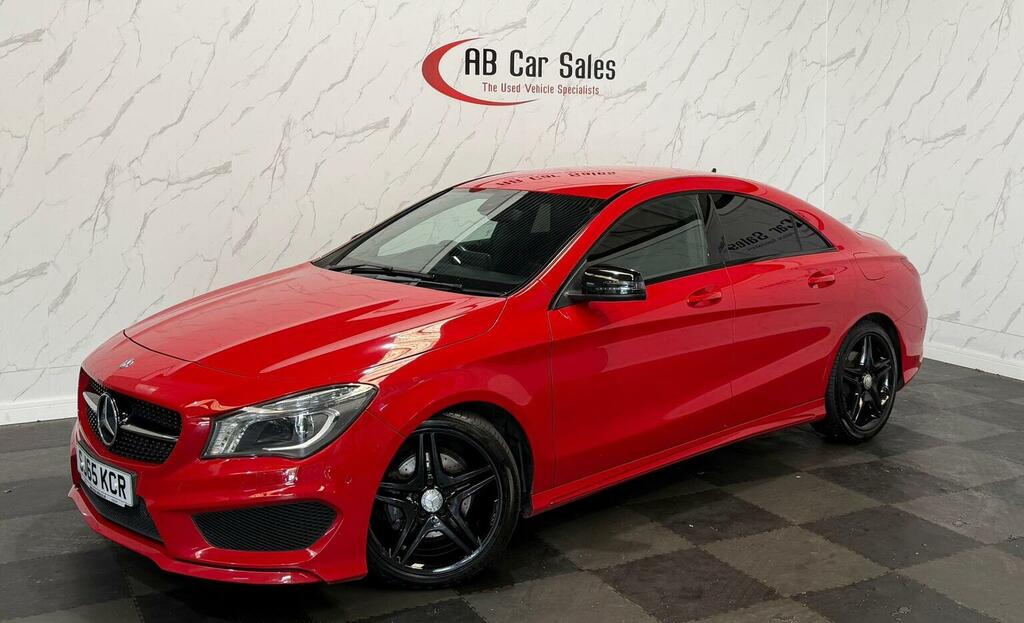 Mercedes-Benz CLA Class 1.6 Cla180 Amg Sport Coupe 7G-dct Euro 6 Ss Red