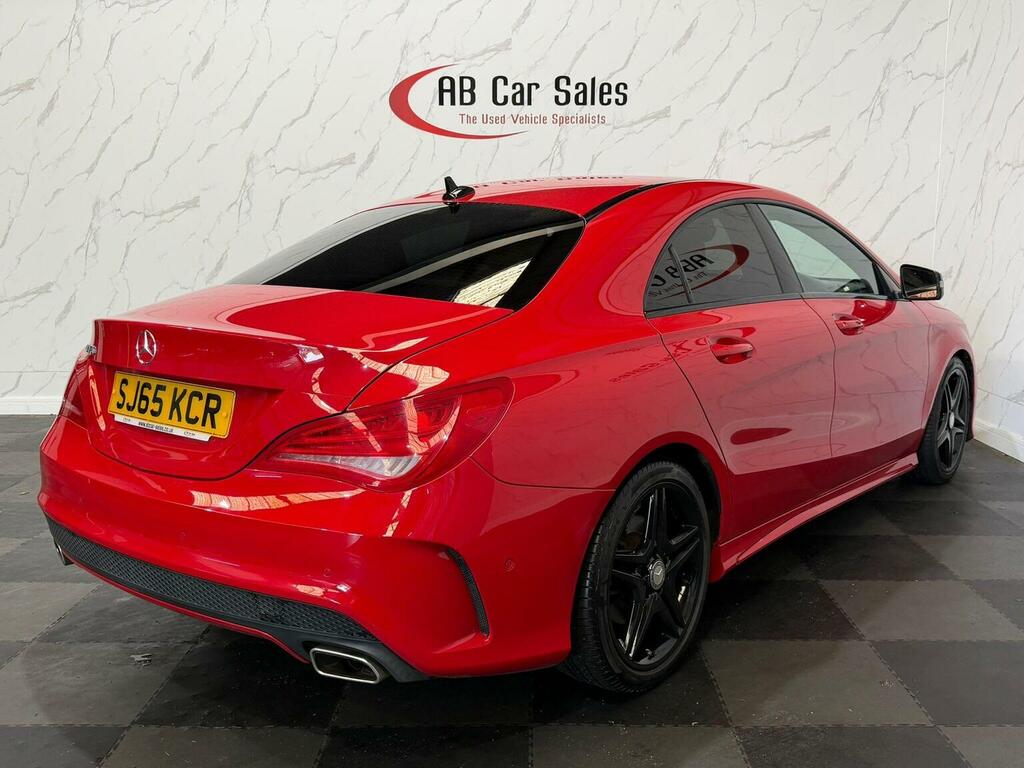 Mercedes-Benz CLA Class Saloon Red #7