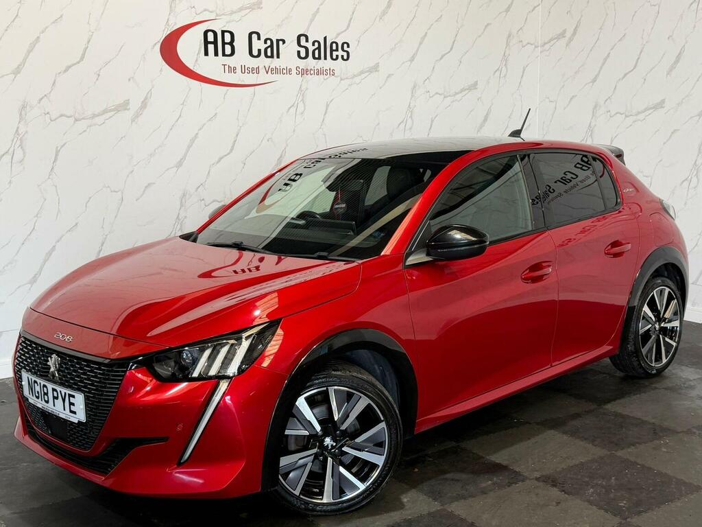 Peugeot 208 1.2 Puretech Gt Line Eat Euro 6 Ss Red