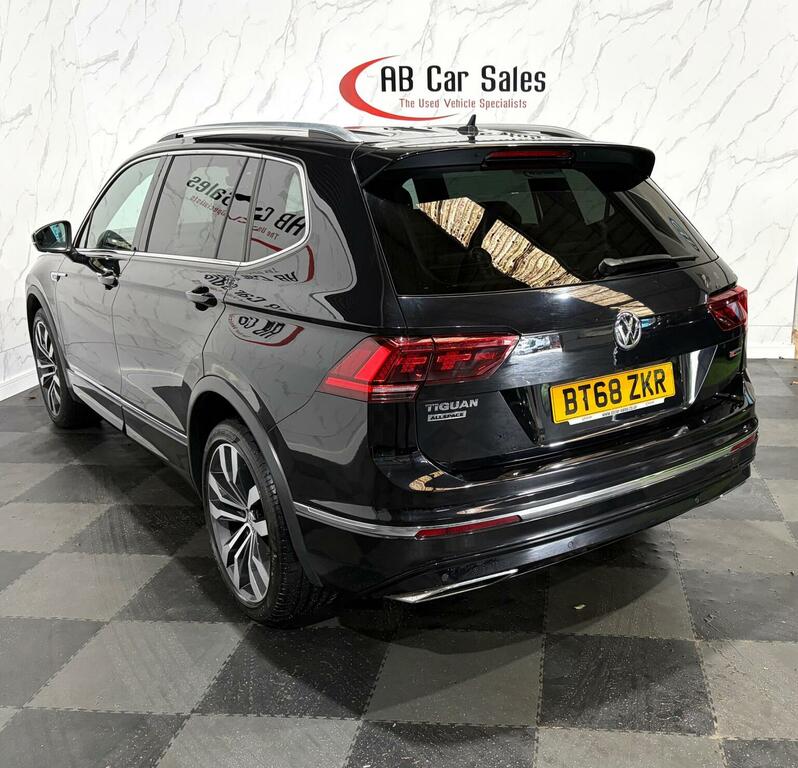 Volkswagen Tiguan Allspace 2.0 Tdi R-line Dsg 4Motion Euro 6 Ss Black #6