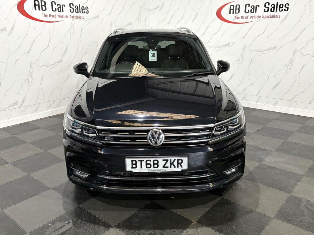 Volkswagen Tiguan Allspace 2.0 Tdi R-line Dsg 4Motion Euro 6 Ss Black #2