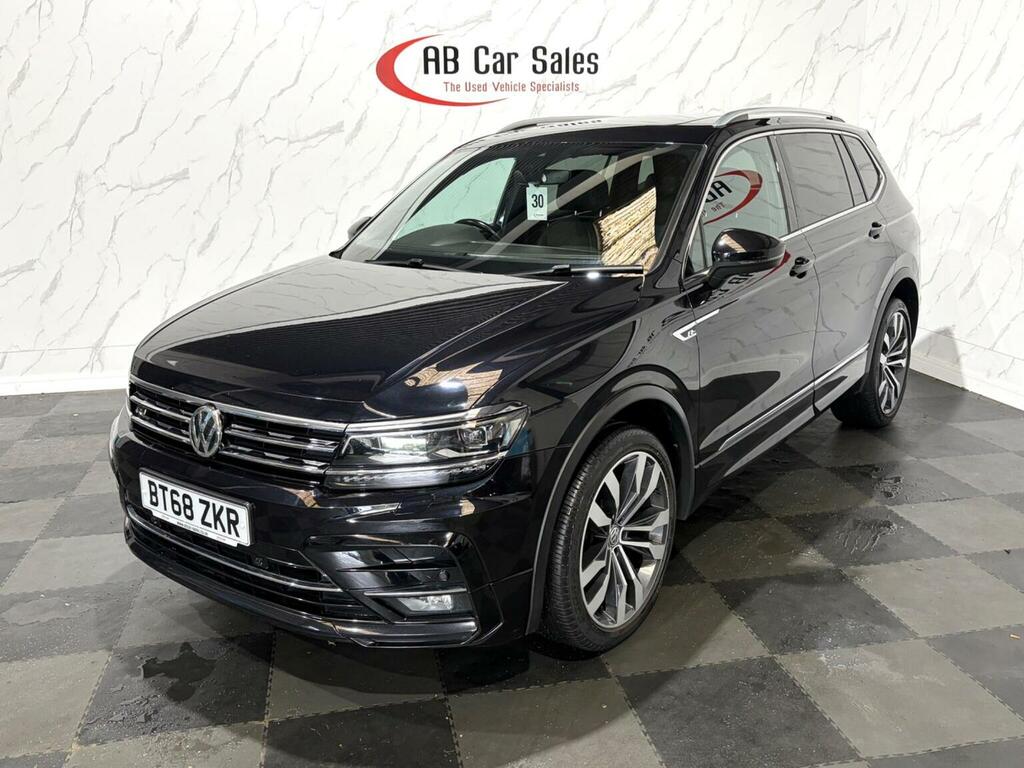 Volkswagen Tiguan Allspace 2.0 Tdi R-line Dsg 4Motion Euro 6 Ss Black #5