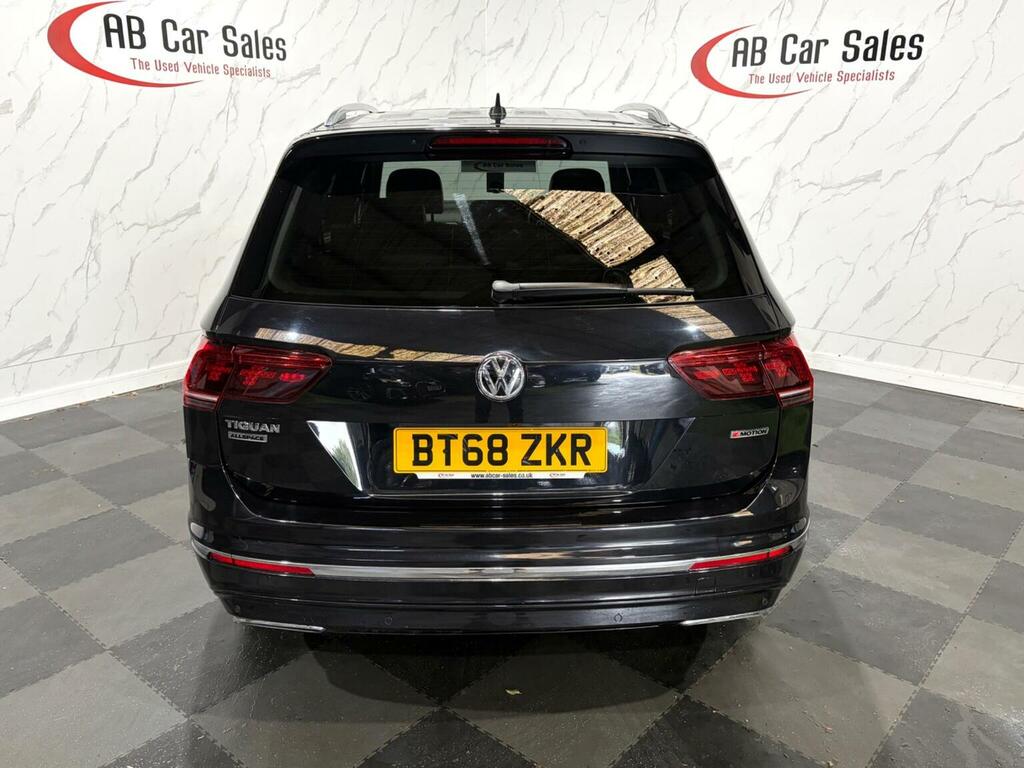 Volkswagen Tiguan Allspace 2.0 Tdi R-line Dsg 4Motion Euro 6 Ss Black #3