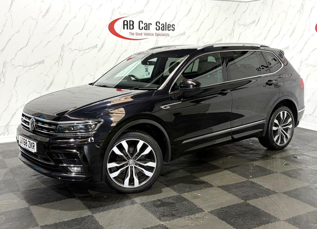 Volkswagen Tiguan Allspace 2.0 Tdi R-line Dsg 4Motion Euro 6 Ss Black