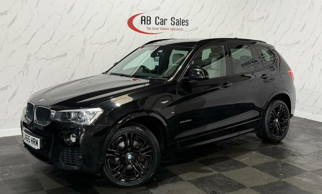 BMW X3 2.0 20D M Sport Xdrive Euro 6 Ss LX65HRM Black