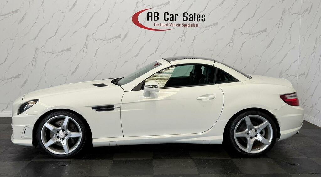 Mercedes-Benz SLK 1.8 Slk200 Blueefficiency Amg Sport G-tronic Euro White #4