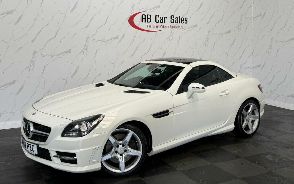 Mercedes-Benz SLK 1.8 Slk200 Blueefficiency Amg Sport G-tronic Euro White #2
