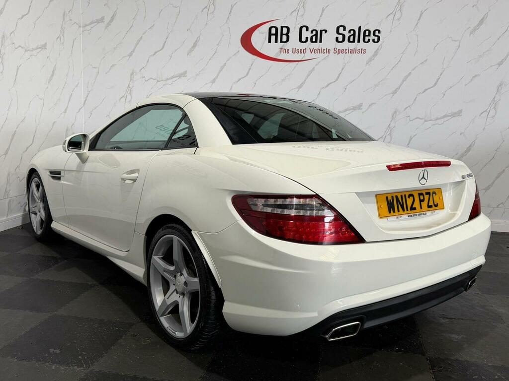 Mercedes-Benz SLK 1.8 Slk200 Blueefficiency Amg Sport G-tronic Euro White #6