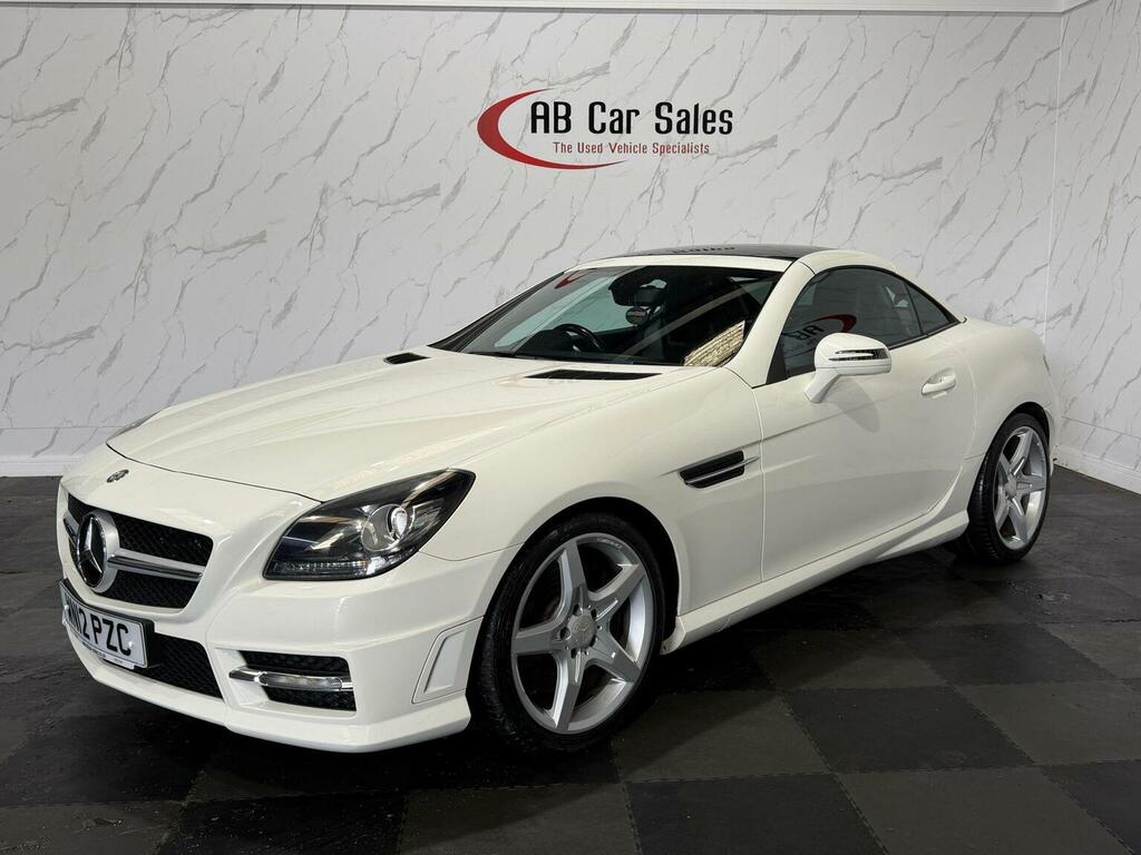 Mercedes-Benz SLK 1.8 Slk200 Blueefficiency Amg Sport G-tronic Euro White #5