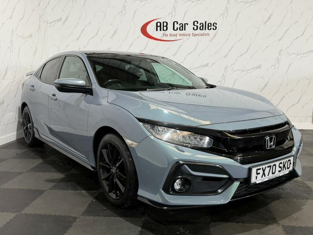 Honda Civic 1.0 Vtec Turbo Ex Sport Line Euro 6 Ss Grey #6