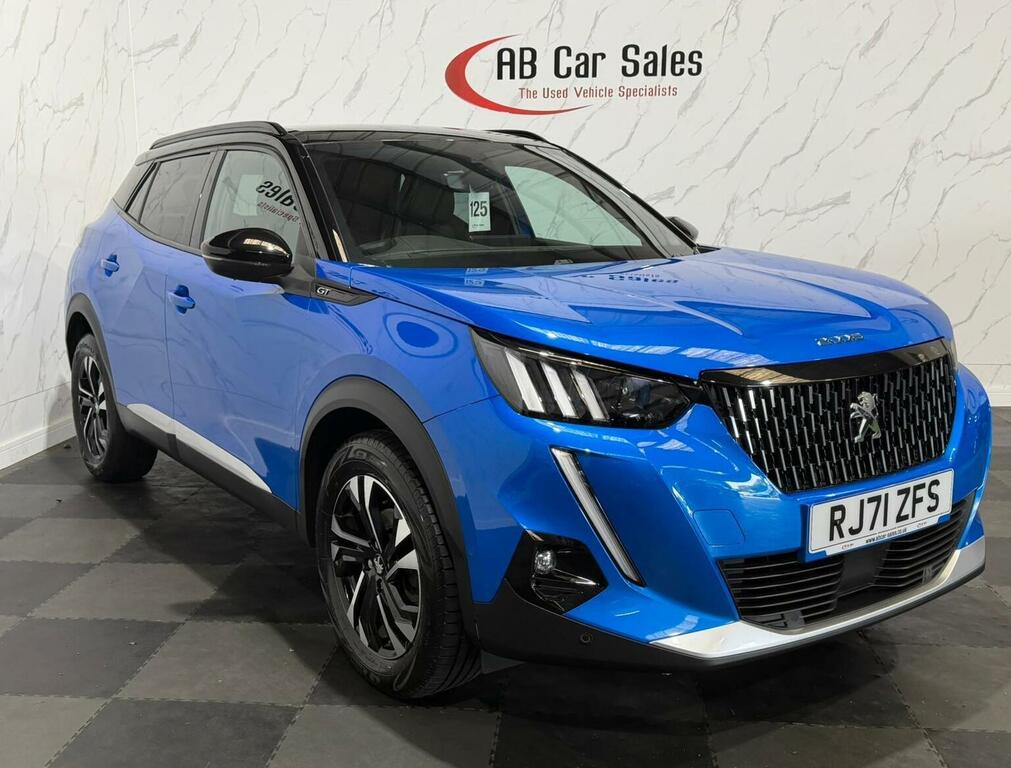 Peugeot 2008 1.2 Puretech Gt Euro 6 Ss RJ71ZFS Blue #5