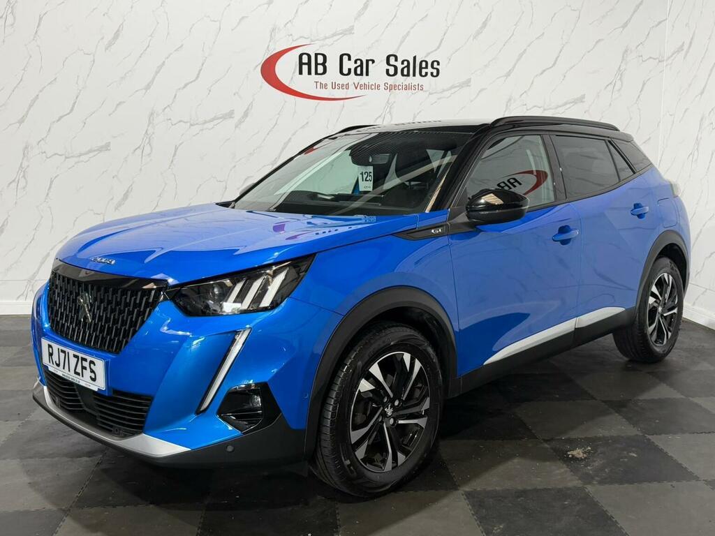 Peugeot 2008 1.2 Puretech Gt Euro 6 Ss RJ71ZFS Blue #6