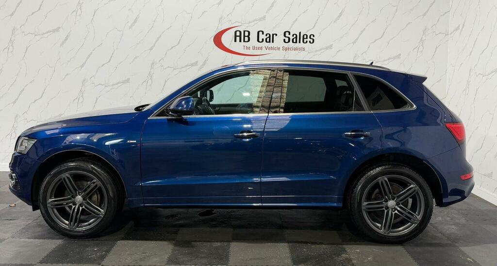 Audi Q5 2.0 Tdi S Line Plus S Tronic Quattro Euro 6 Ss Blue #4