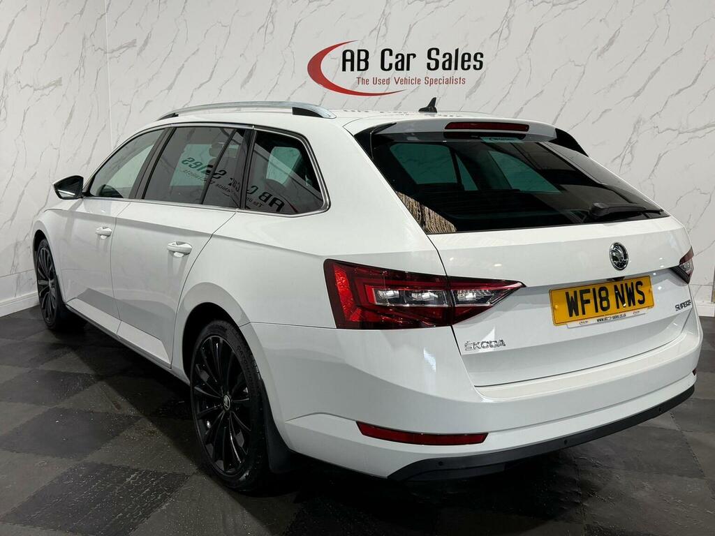 Skoda Superb 2.0 Tdi Se L Executive Euro 6 Ss White #6