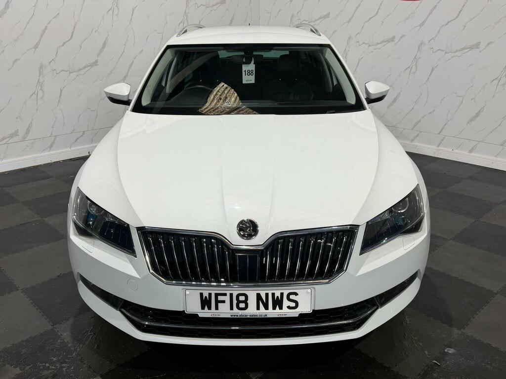 Skoda Superb 2.0 Tdi Se L Executive Euro 6 Ss White #2