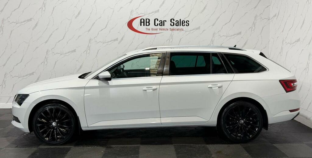 Skoda Superb 2.0 Tdi Se L Executive Euro 6 Ss White #4