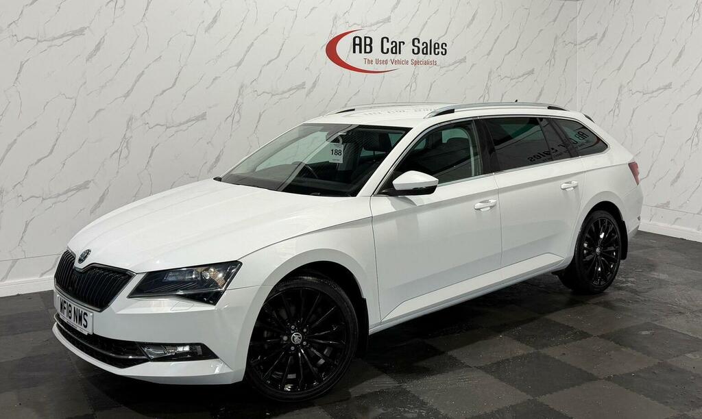 Skoda Superb 2.0 Tdi Se L Executive Euro 6 Ss White