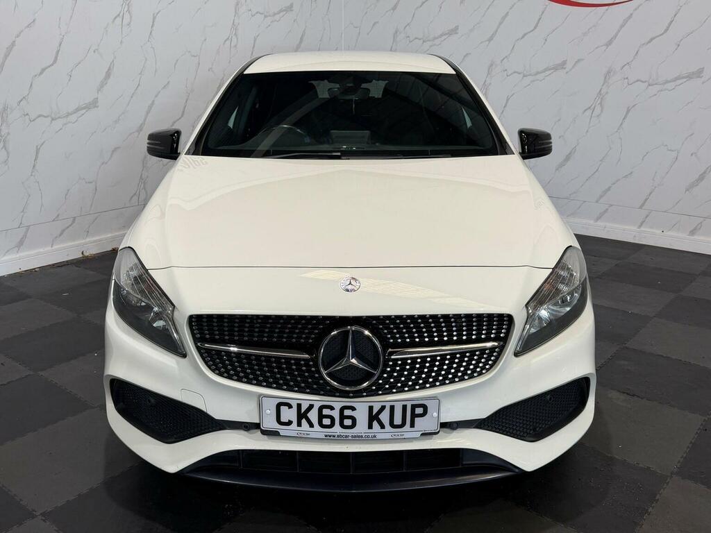 Mercedes-Benz A Class 1.5 A180d Amg Line Executive Euro 6 Ss CK66KUP White #2