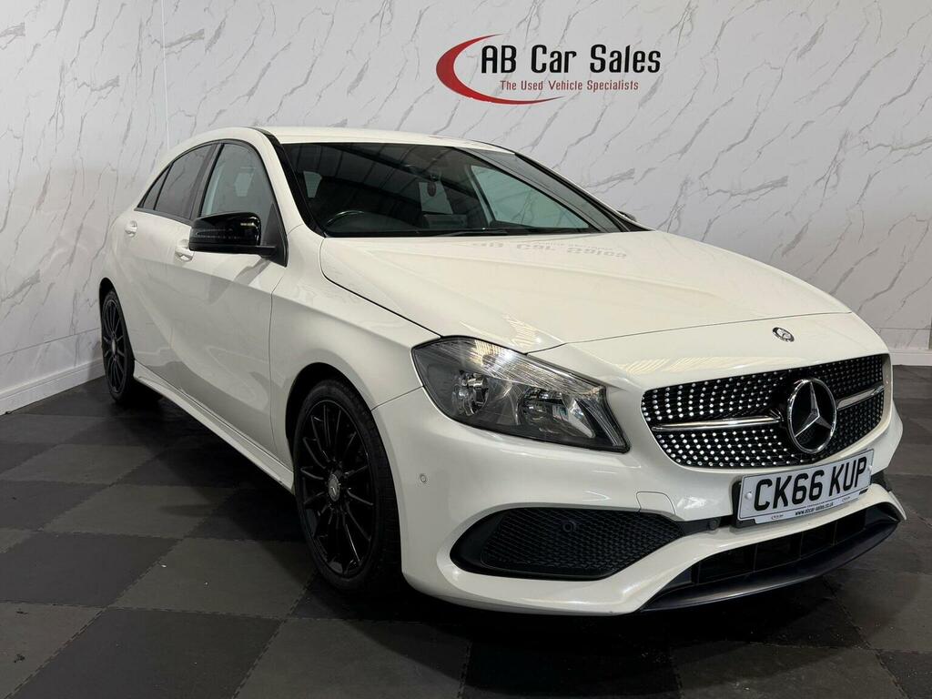 Mercedes-Benz A Class 1.5 A180d Amg Line Executive Euro 6 Ss CK66KUP White #5