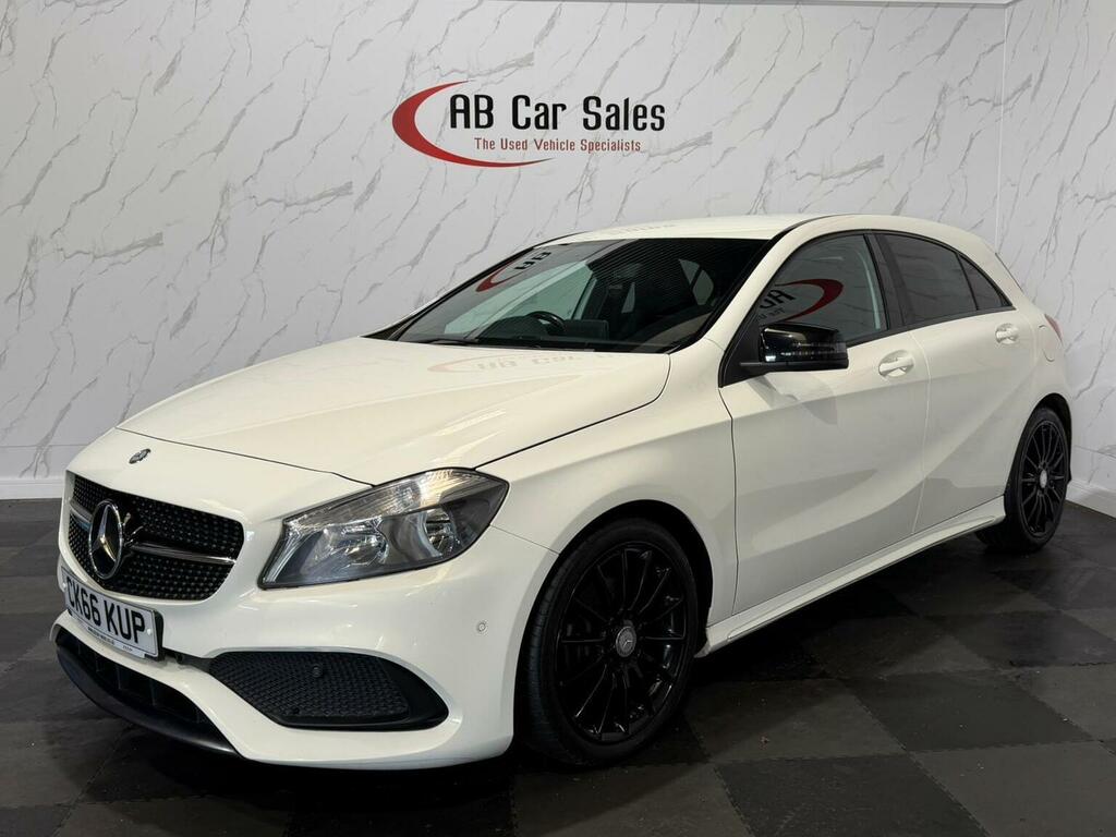 Mercedes-Benz A Class 1.5 A180d Amg Line Executive Euro 6 Ss CK66KUP White #6
