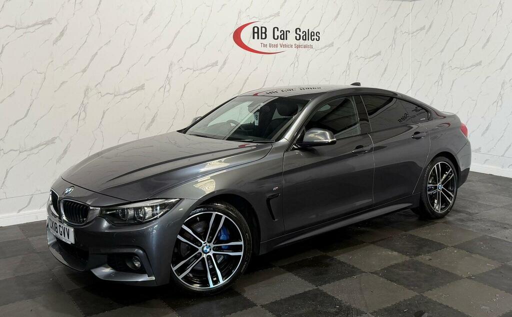 BMW 4 Series Gran Coupe 2.0 420D M Sport Euro 6 Ss Grey